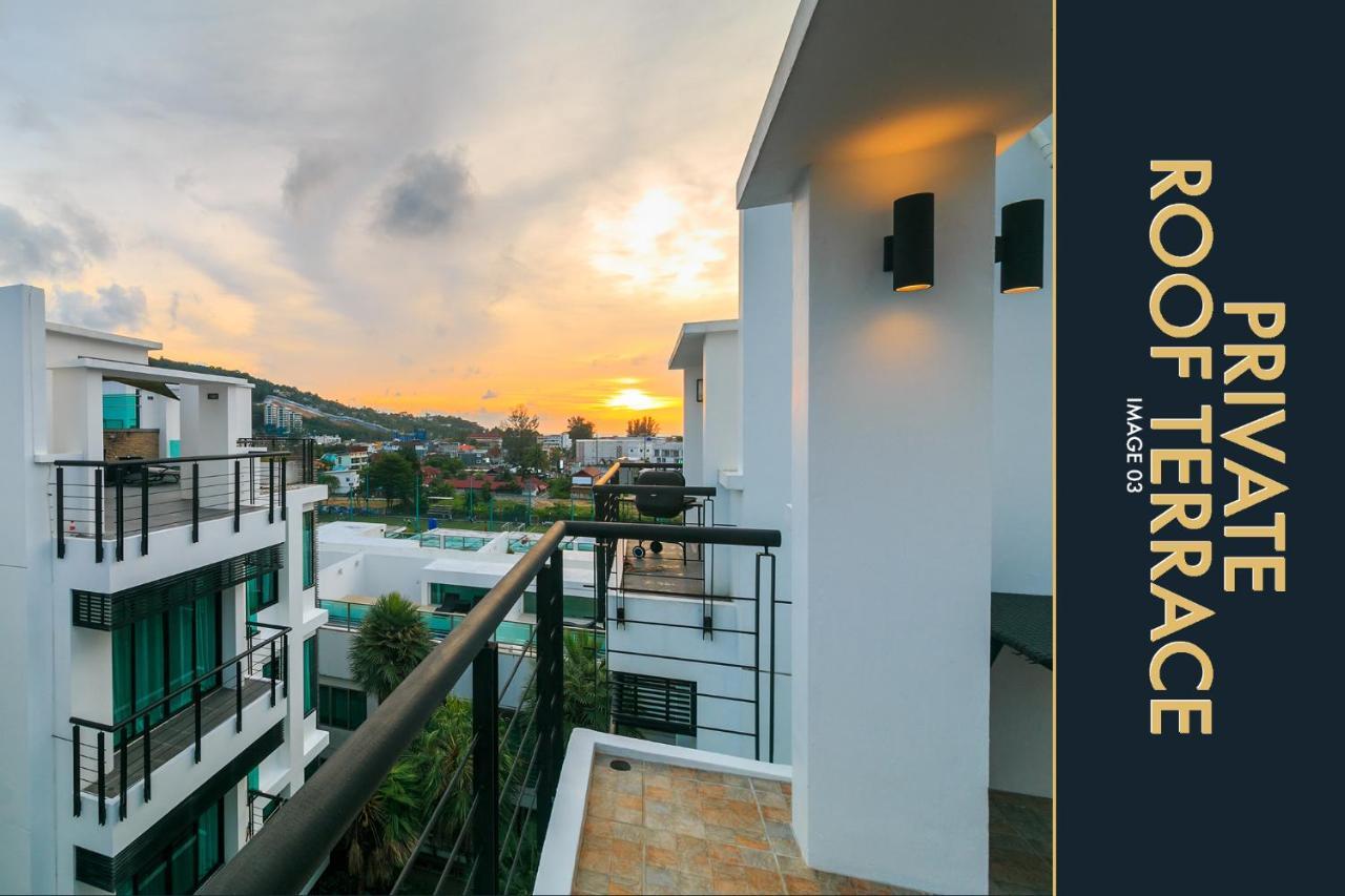 3 Bedroom Stylish Condo With Private Rooftop Pool Камала Экстерьер фото